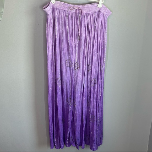 Temptations Purple Maxi Skirt - Picture 2 of 8